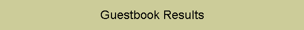 Guestbook Results