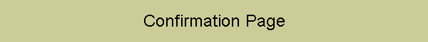 Confirmation Page
